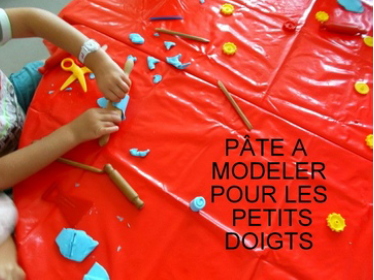 Pâte à modeler pour les petits doigts